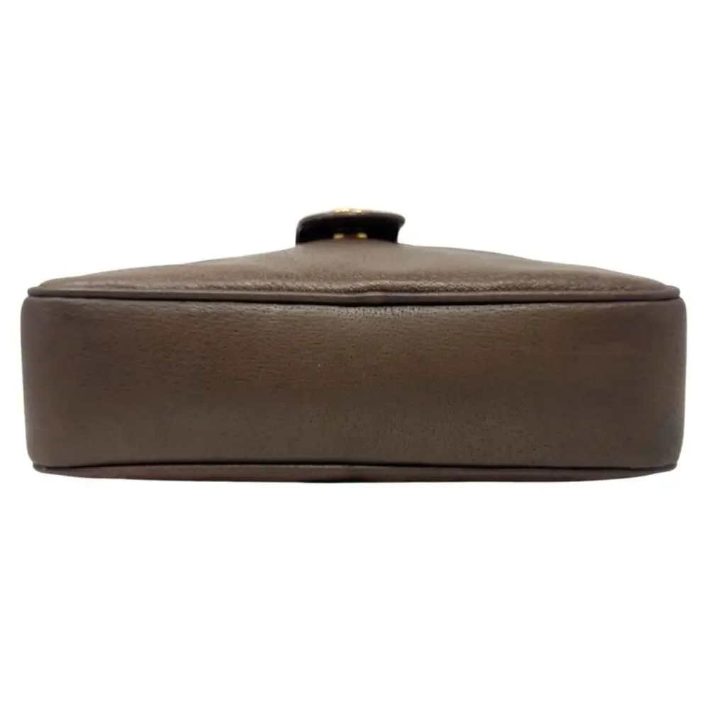 Gucci Bag Crossbody Clutch Wallet Ophidia Marmont Brown Leather GG Red Green - Picture 10 of 13